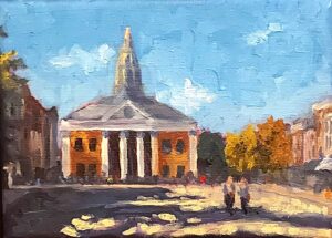 Korenbeurs Vismarkt Groningen Sanne Nienhuis Kunstschilder