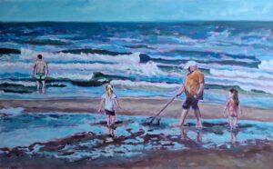 Sanne Nienhuis, Strandschilderij